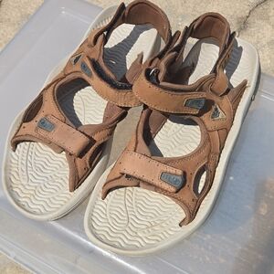 Columbia Brown Men's Adjustable Outdoor Sandals